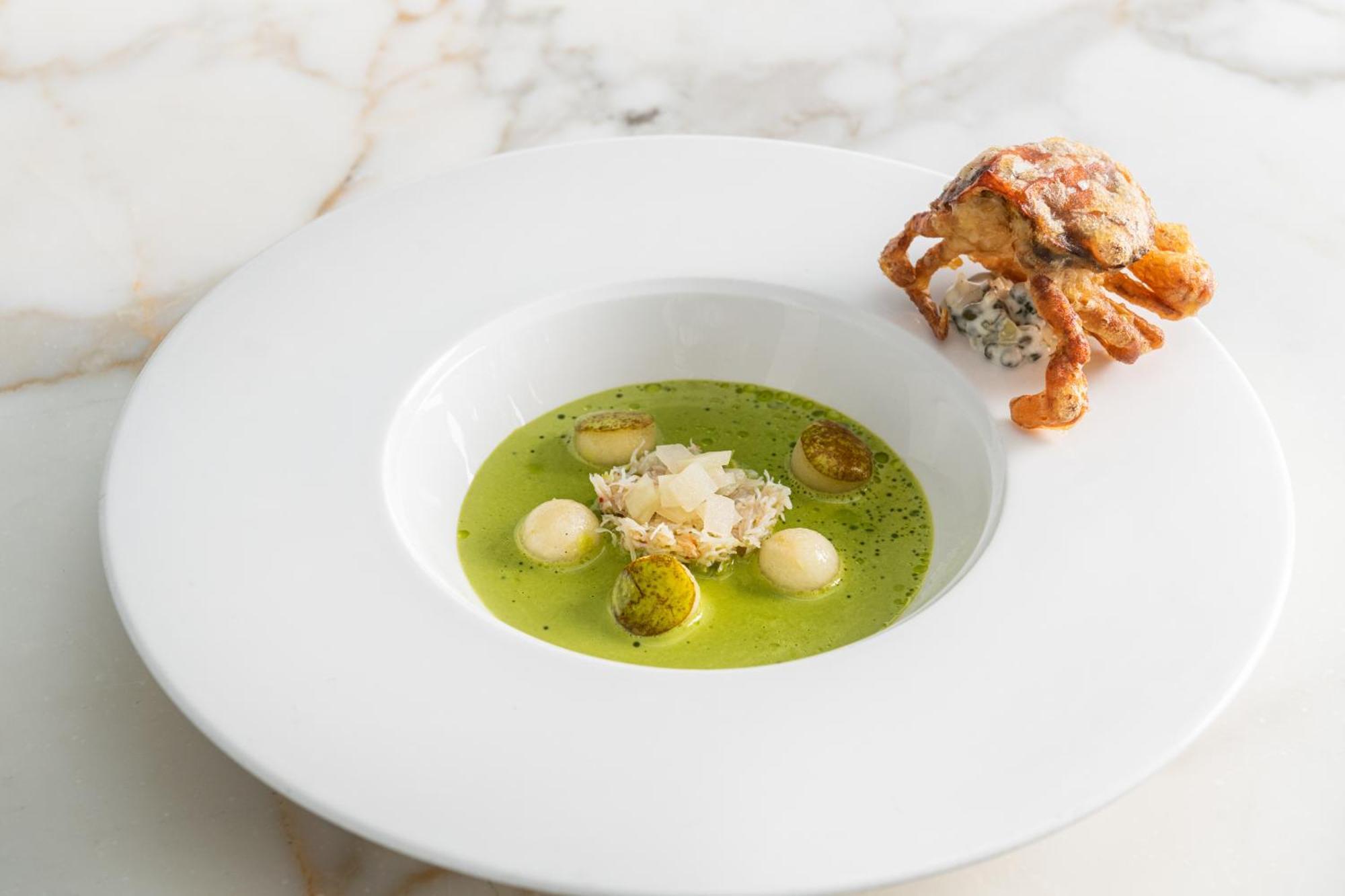 Harbour Hotel & Spa Southampton Exteriör bild A green soup