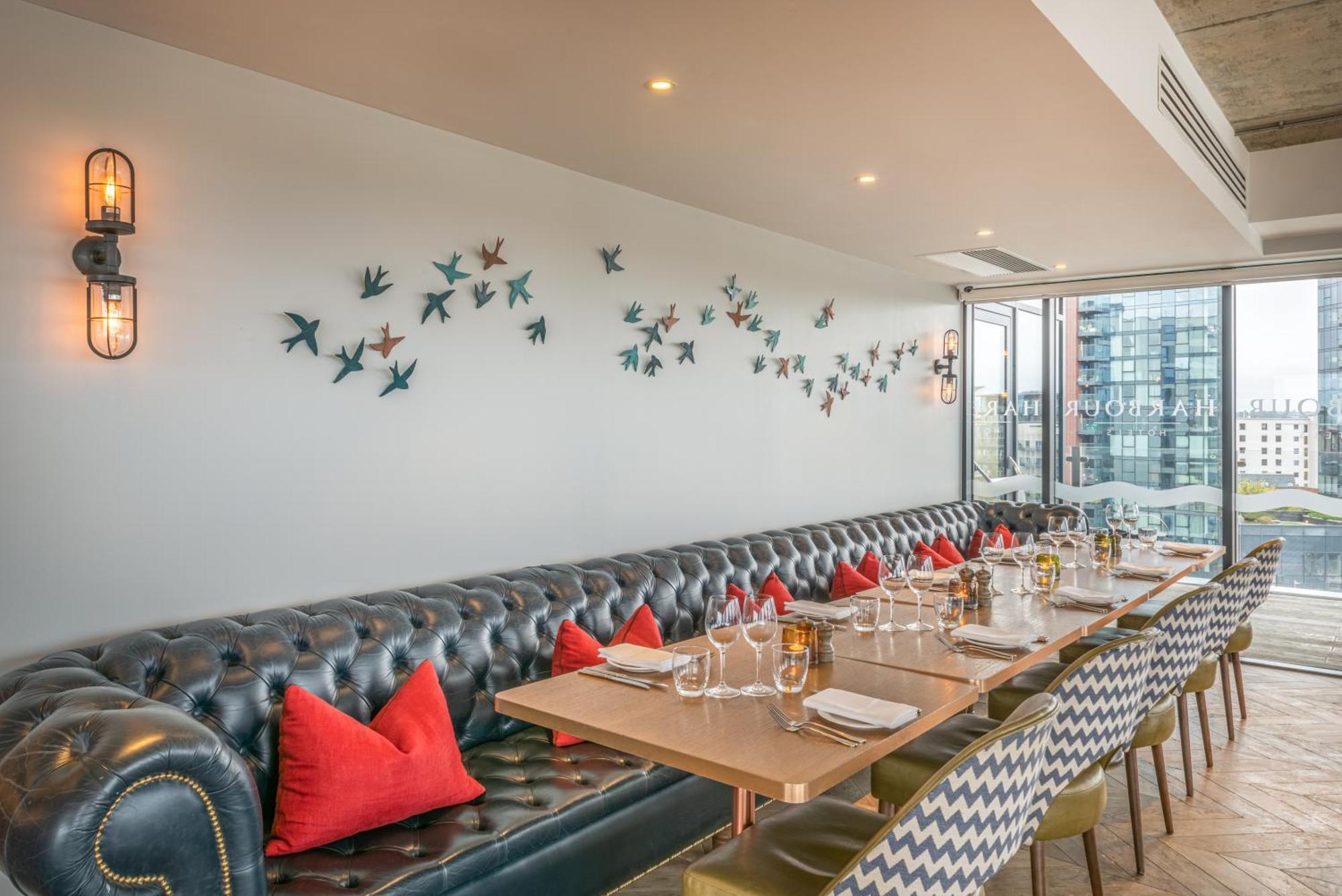 Harbour Hotel & Spa Southampton Exteriör bild The restaurant's interior