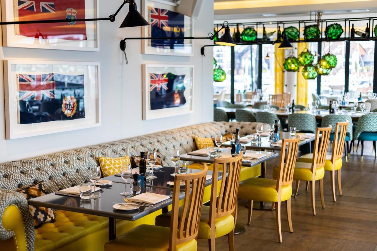 Harbour Hotel & Spa Southampton Exteriör bild Interior of the restaurant